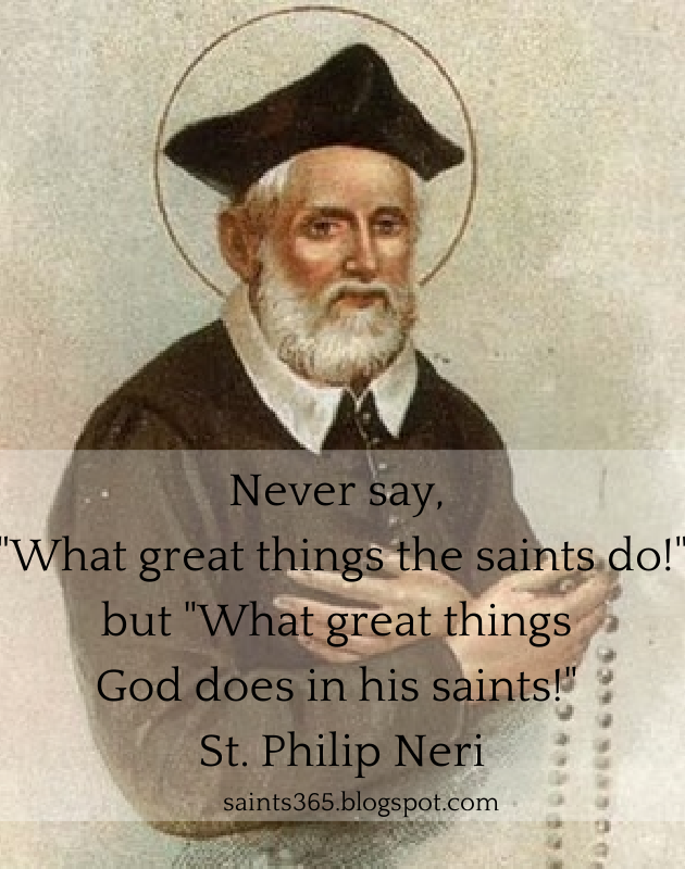 St. Philip Neri Patron Saint of Joy and Laughter, Catholic Saint | Cap