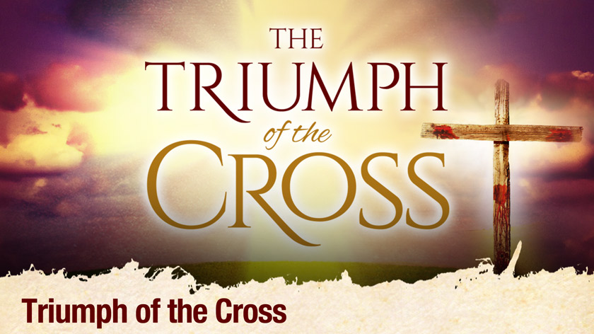 The cross: An image of triumph, liberation, belief