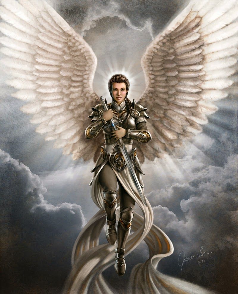 male warrior angel